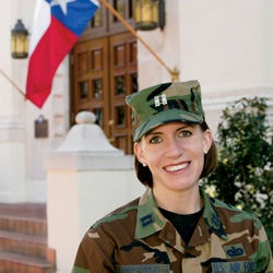 Serving Their Country:  Military women assume a variety of roles