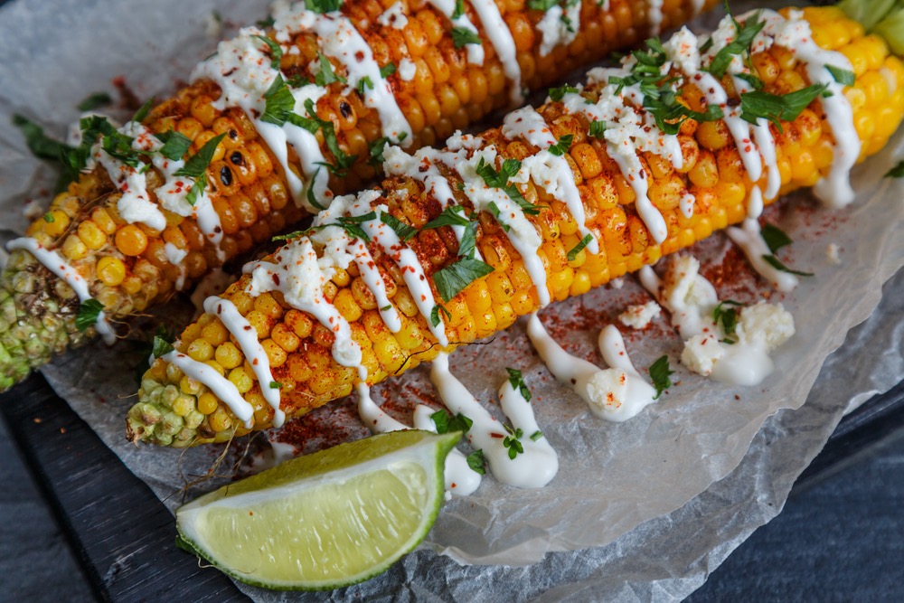 Grilled Mexican Street Corn (Elotes)